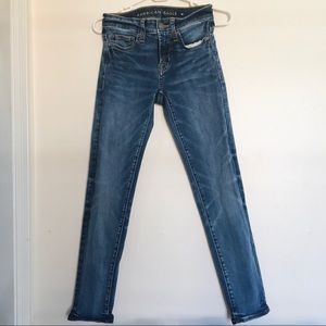 American Eagle AE Skinny Jeans High Rise 26 X 30